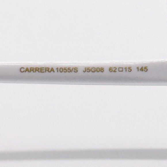 NEW CARRERA SUNGLASSES, CARRERA UNISEX GOLD/BLUE 1055/S J5G08 - Picture 9 of 10